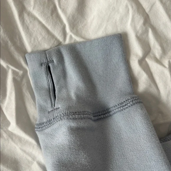 Abercrombie Kids Light Blue Hoodie with Black Bow Design 13/14 - Picture 2 of 5